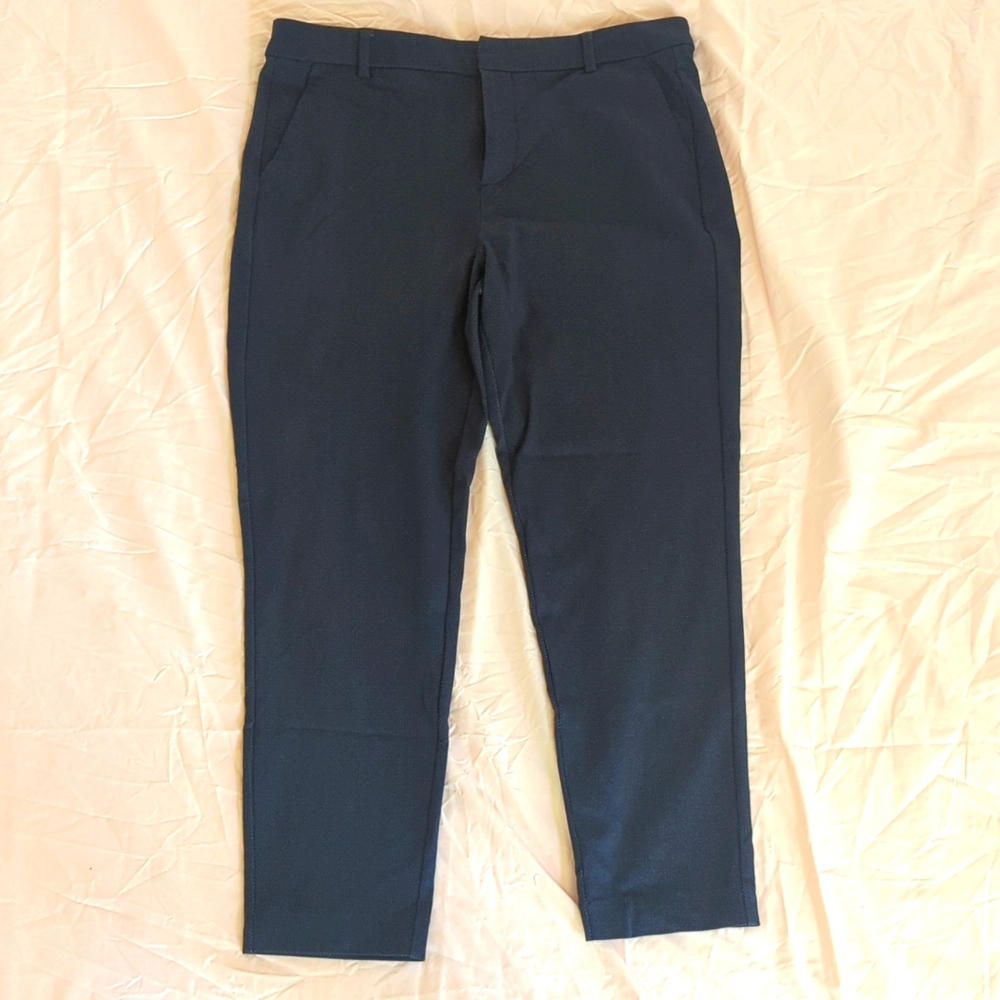 Liverpool Kelsey Knit Trouser Navy Size 14/32